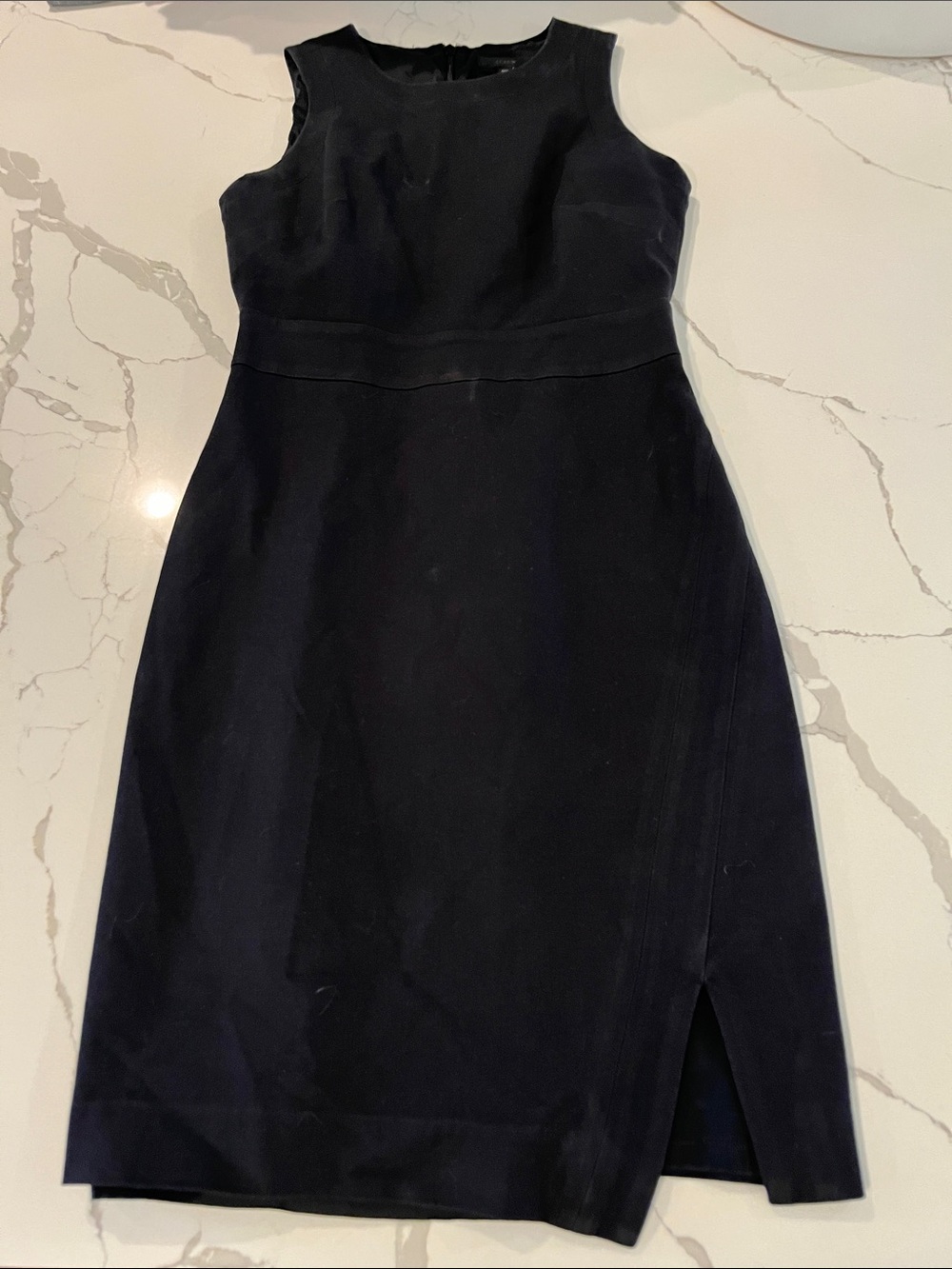 J.Crew Sheath Dress in Bi-Stretch Cotton
